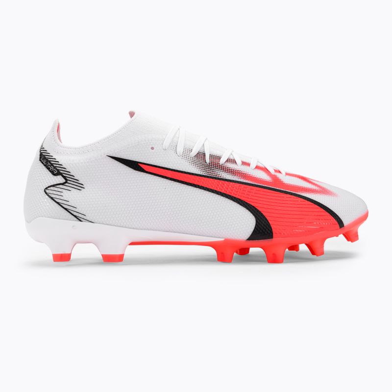 PUMA Ultra Match FG/AG férfi futballcipő puma fehér/puma fekete/tűz orchidea 2