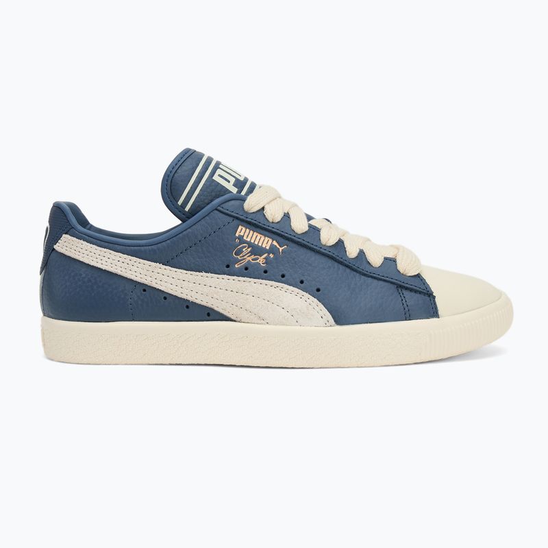 Férfi cipő PUMA Clyde Q3 Rhuigi pristine/inky blue 2