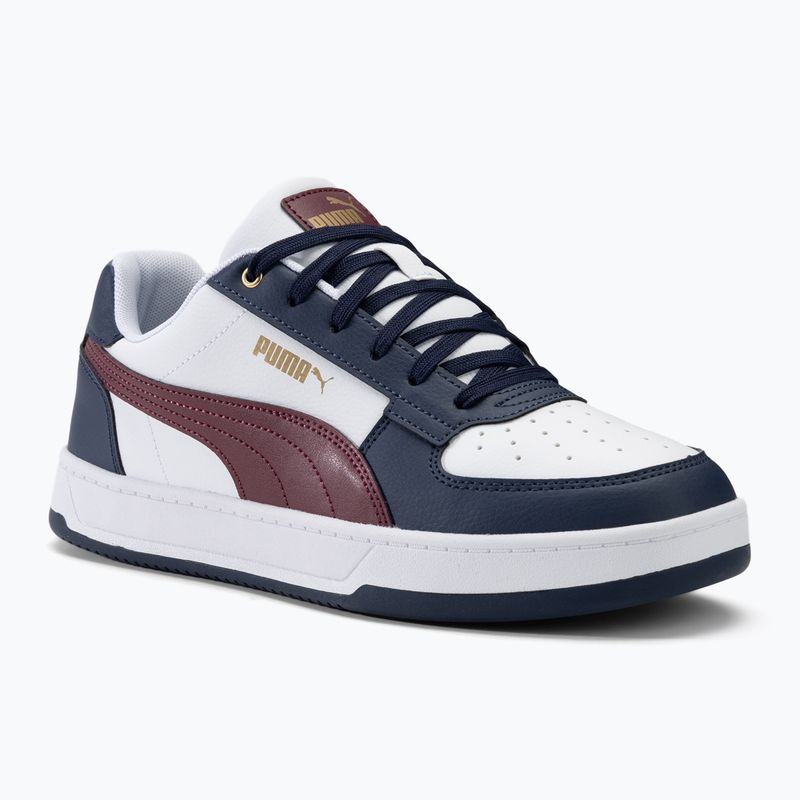 PUMA Caven 2.0 puma fehér/sötét jáspis/puma navy/gold cipő