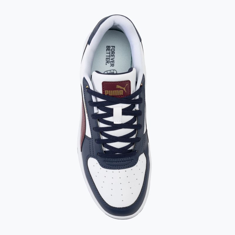 PUMA Caven 2.0 puma fehér/sötét jáspis/puma navy/gold cipő 5