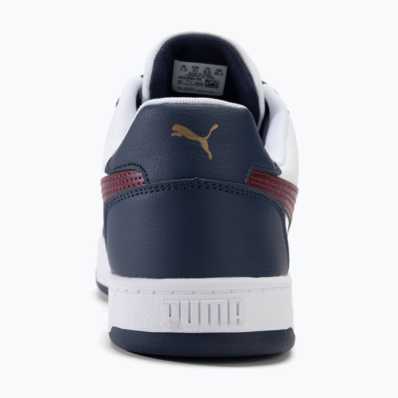 PUMA Caven 2.0 puma fehér/sötét jáspis/puma navy/gold cipő 6