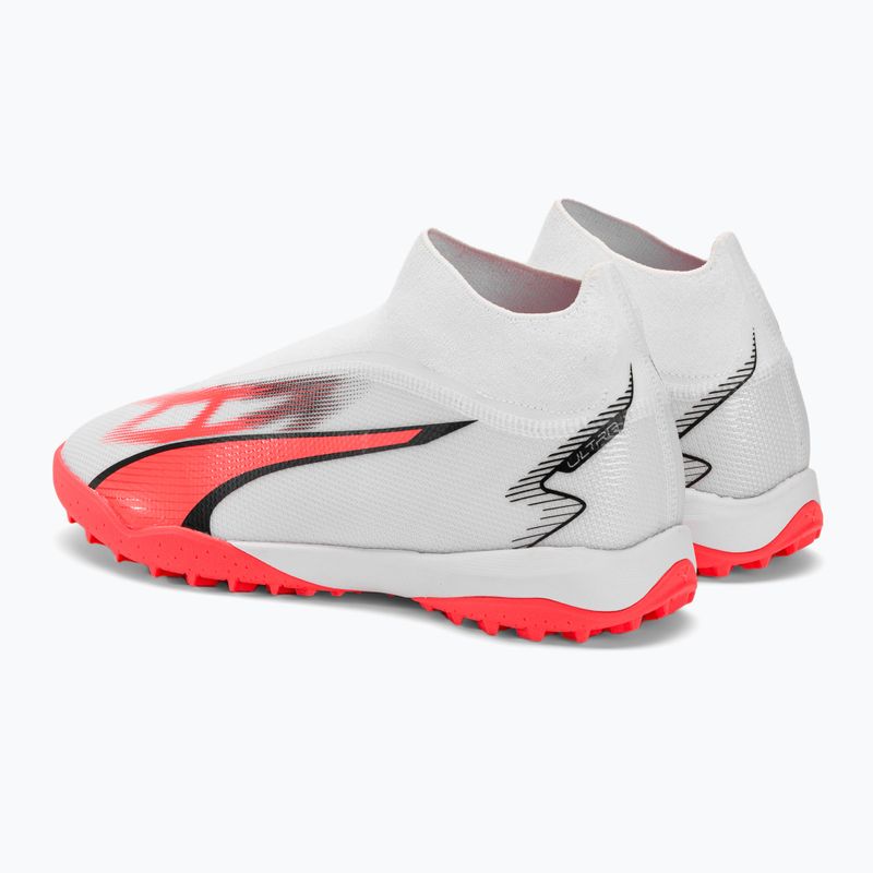 Férfi PUMA Ultra Match+ Ll TT futballcipő puma fehér/puma fekete/tüzes orchidea 3