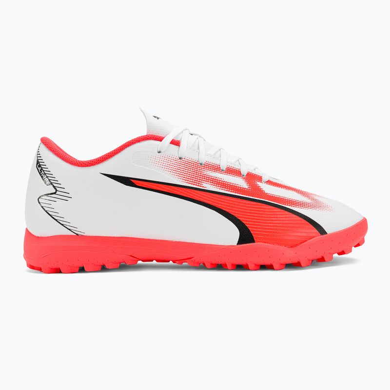 Férfi futballcipő PUMA Ultra Play FG/AG puma fehér/puma fekete/tűz orchidea 4