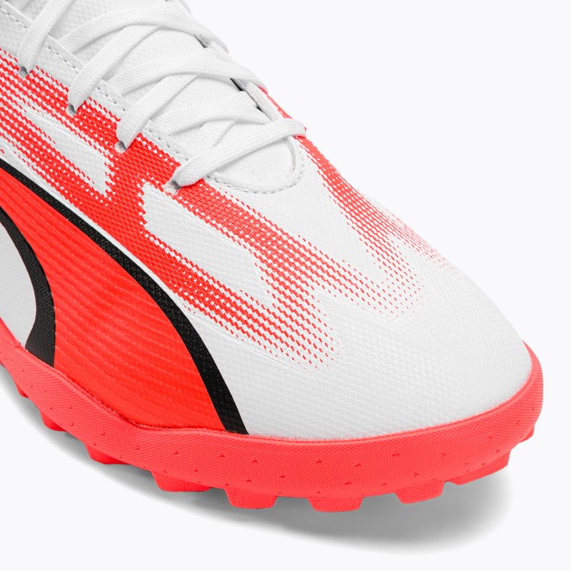 Férfi futballcipő PUMA Ultra Play FG/AG puma fehér/puma fekete/tűz orchidea 9