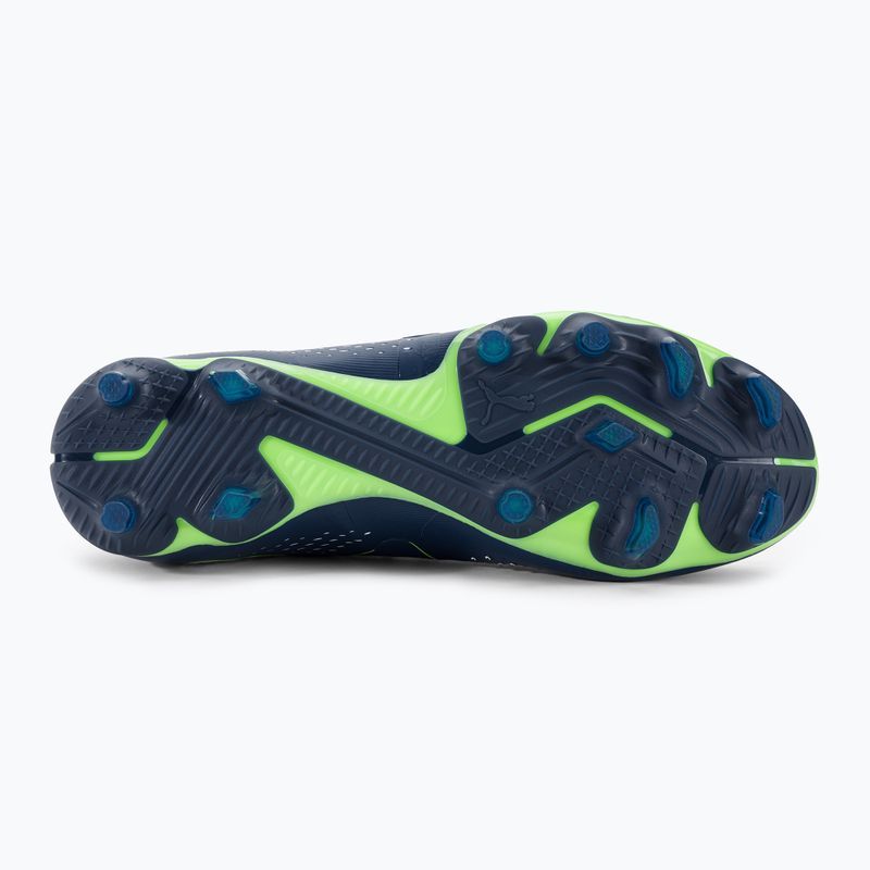 PUMA Future Match FG/AG férfi futballcipő perzsa kék/puma fehér/pro zöld 7