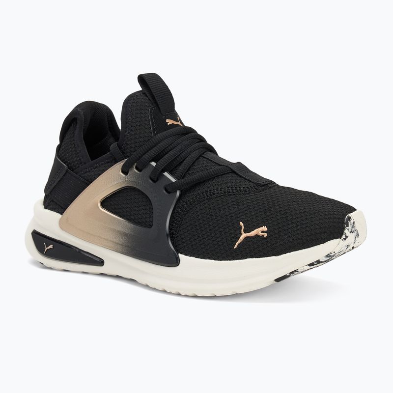 Női futócipő PUMA Softride Enzo Evo Molt Met black/gold/warm white