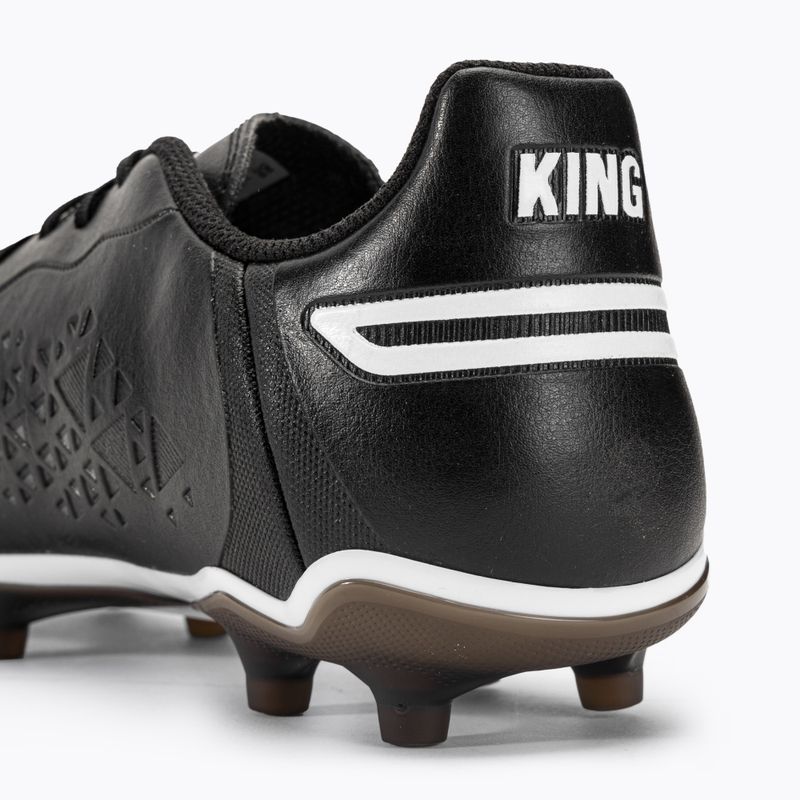 Férfi futballcipő PUMA King Match FG/AG puma fekete/puma fehér 9