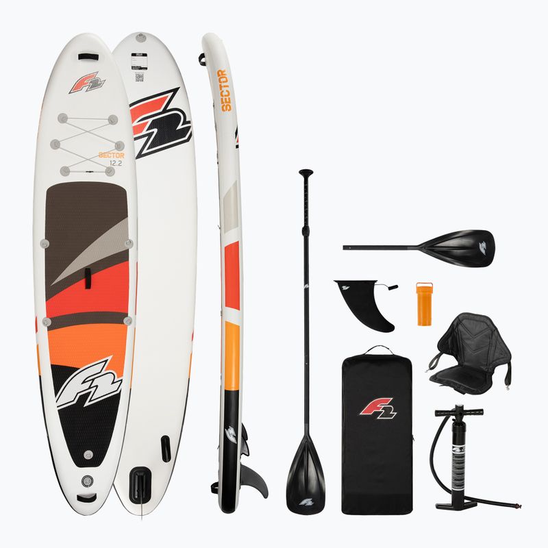 SUP deszka F2 Sector Combo 12'2'' red