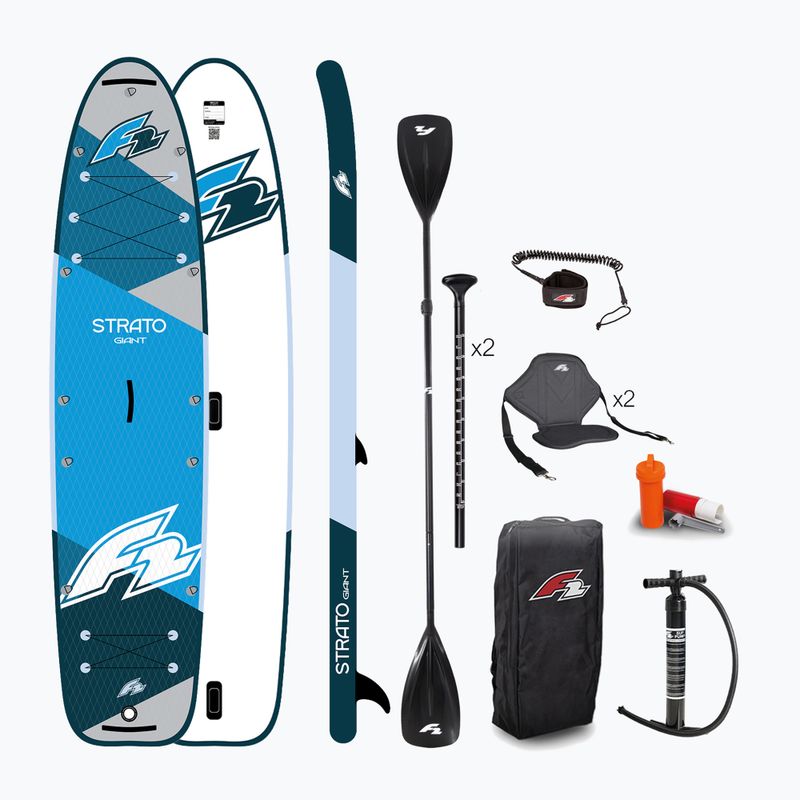 Deszka SUP F2 Strato Giant 12'2" Double Combo blue