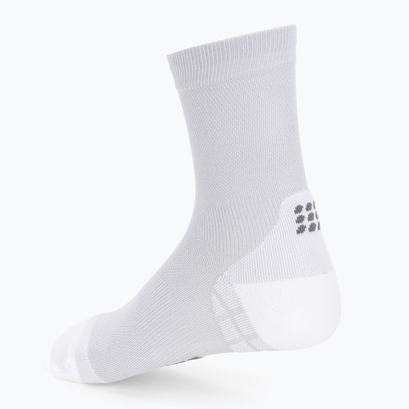 Férfi kompressziós futó zoknimęskie CEP Ultralight Short carbon white 5