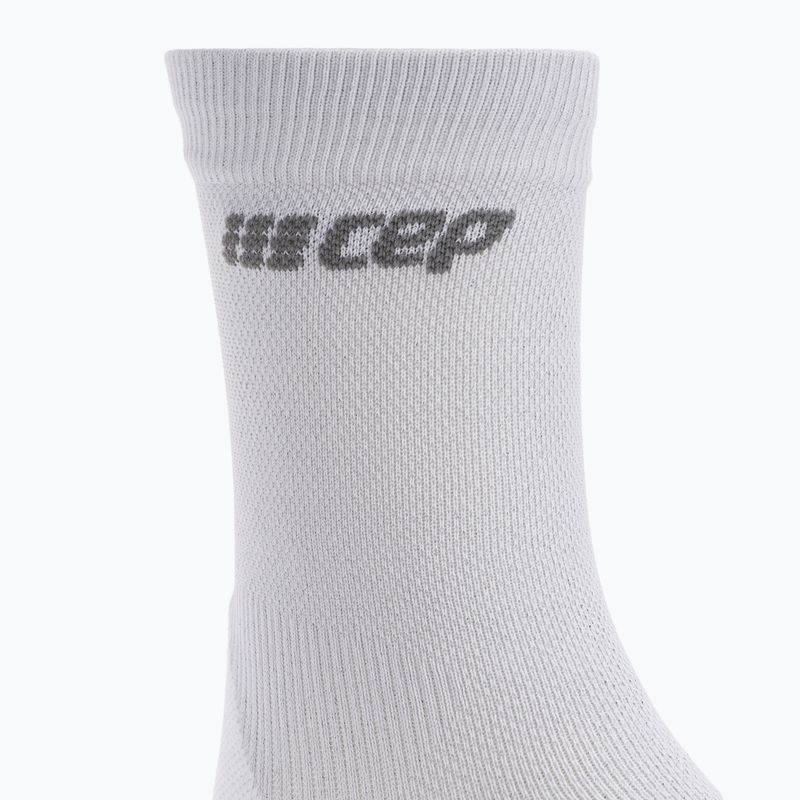 Férfi kompressziós futó zoknimęskie CEP Ultralight Short carbon white 6