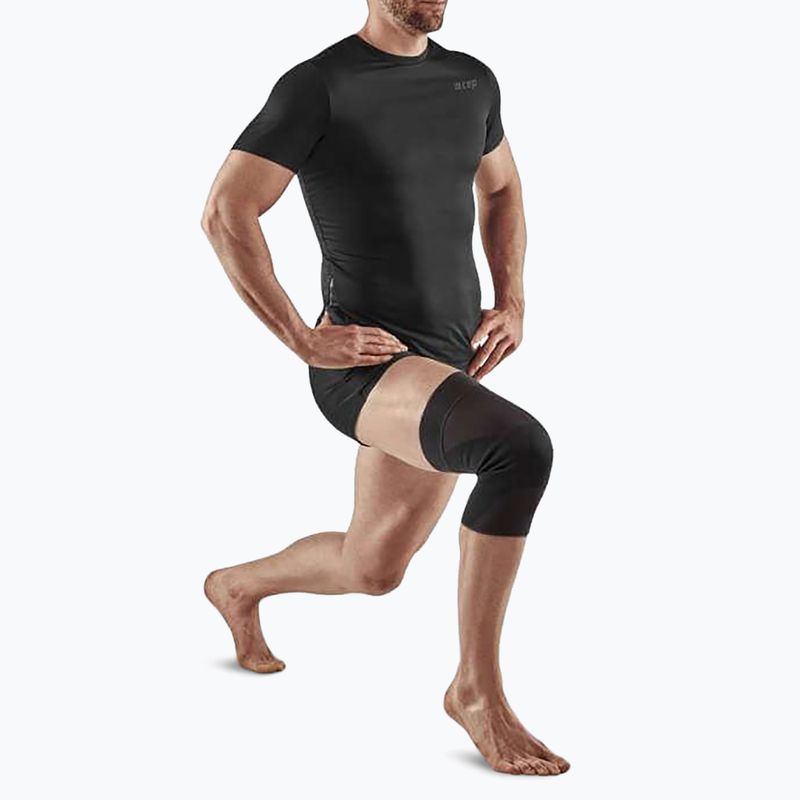 Kompressziós térdpánt CEP Mid Support black 2