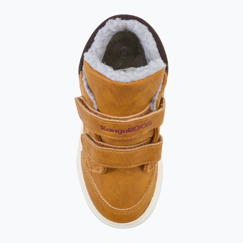 Gyermek cipő KangaROOS KaVu Primo V tan sárga / rouge 5