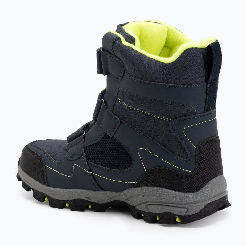 KangaROOS K-Robi KTX gyermek hócsizma sötétnavy/lime 3