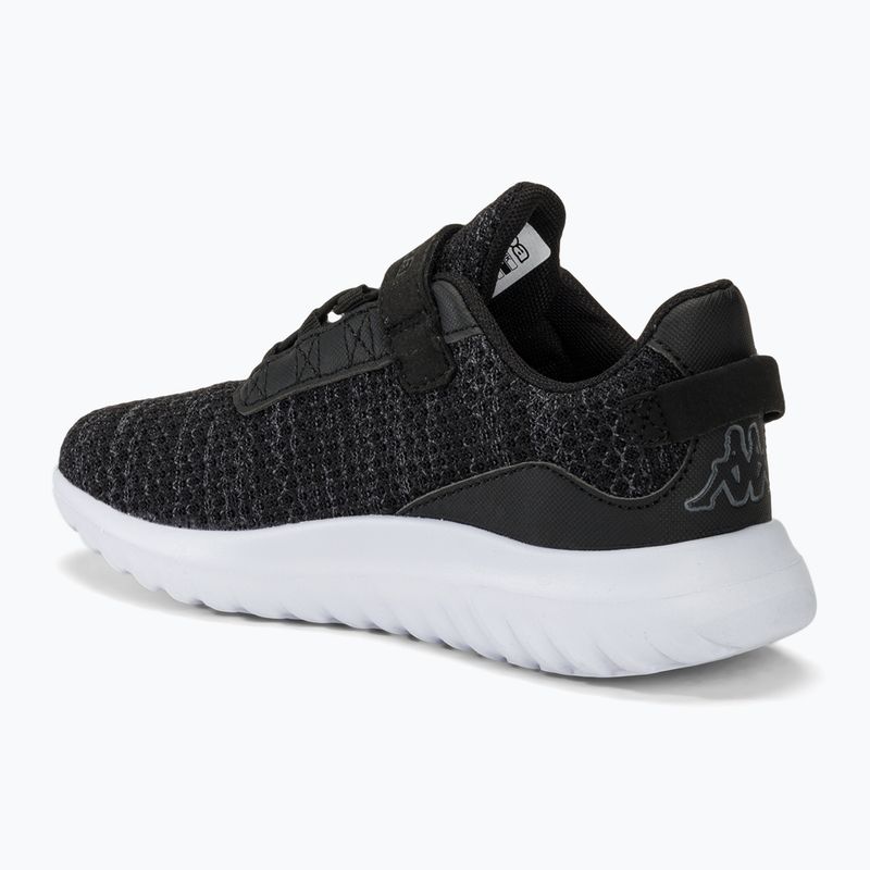Gyerekcipő Kappa Jarek black/white 3