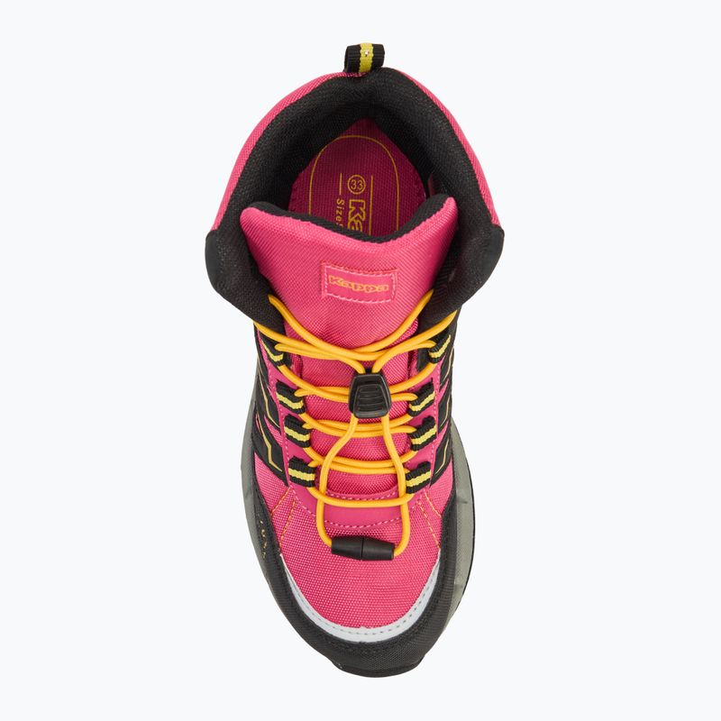 Gyerek cipő Kappa Boxford Mid Tex pink/yellow 5