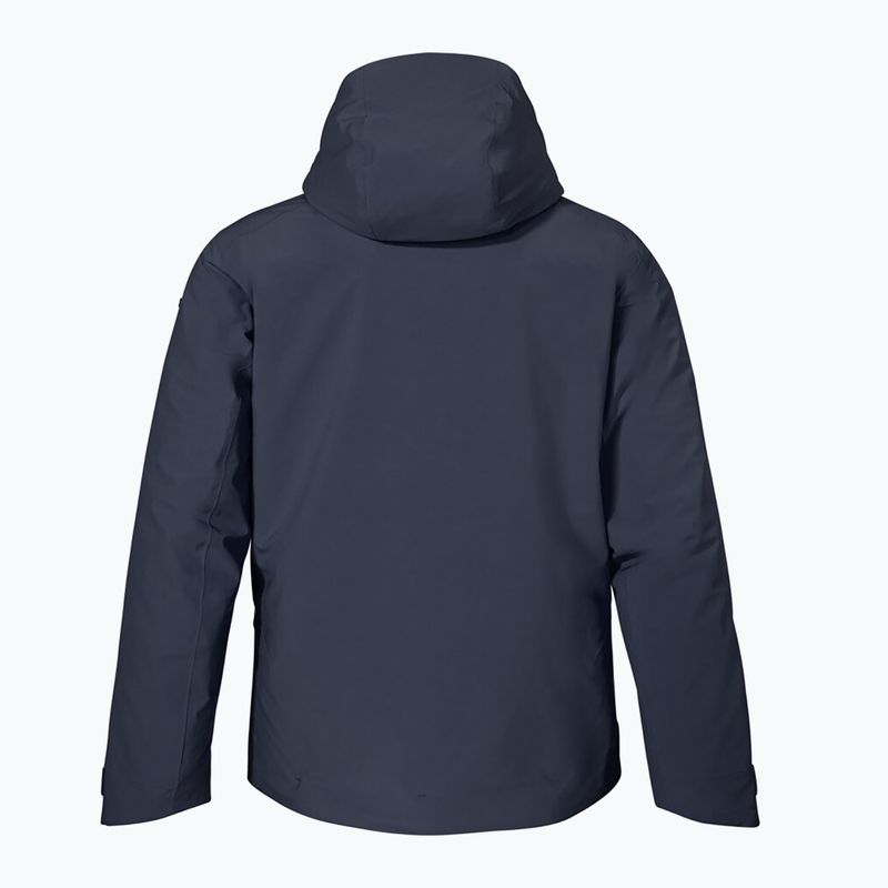 Férfi síkabát Schöffel Pontre navy blazer 2