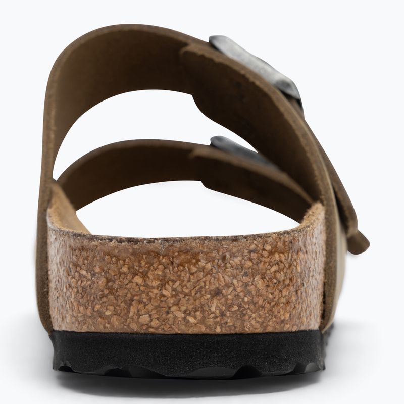 BIRKENSTOCK Arizona LEOI Narrow fakó fakó khaki flip-flopok 6