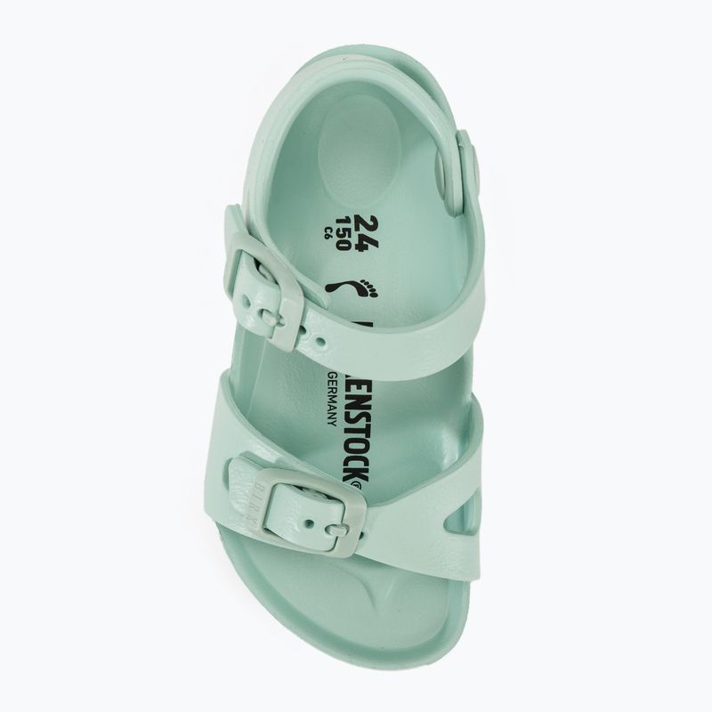 Gyerek szandál BIRKENSTOCK Rio EVA Narrow surf green 5