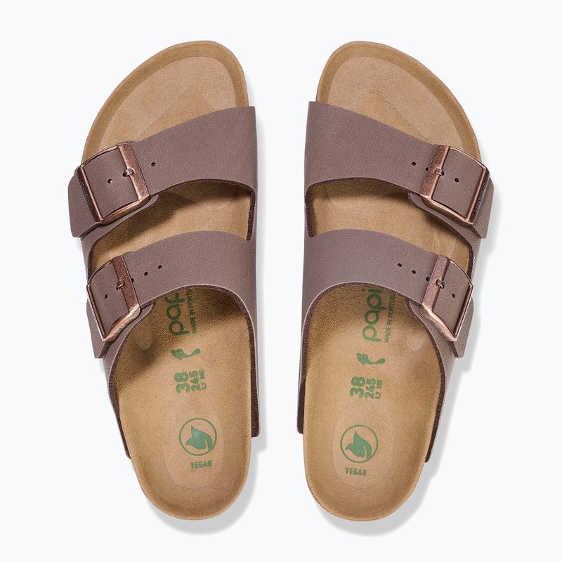 Papucsok BIRKENSTOCK Arizona Flex Platform Birko-Flor mocca 3