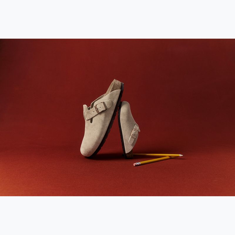 BIRKENSTOCK Boston Kids Narrow szürke színű szandálok 6