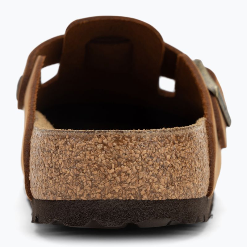 BIRKENSTOCK Boston LEOI Regular konyak színű flip-flopok 6