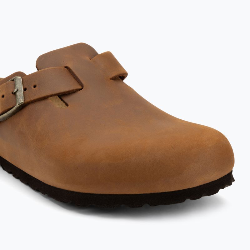 BIRKENSTOCK Boston LEOI Regular konyak színű flip-flopok 7
