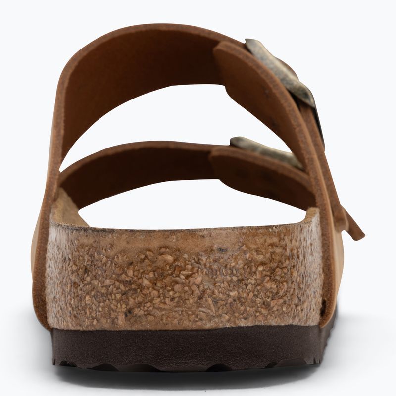 BIRKENSTOCK Arizona LEOI Regular konyak színű flip-flopok 6