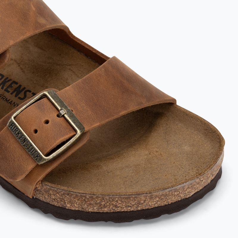 BIRKENSTOCK Arizona LEOI Regular konyak színű flip-flopok 7