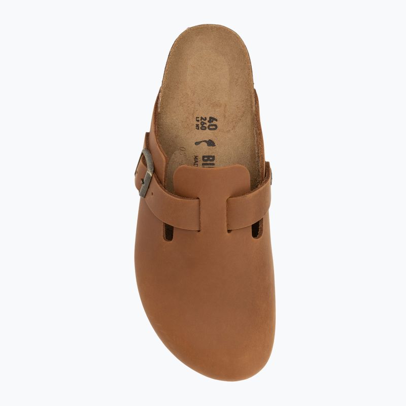 BIRKENSTOCK Boston LEOI Narrow konyak színű flip-flopok 5