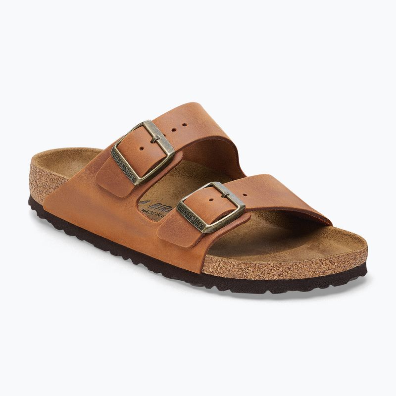 BIRKENSTOCK Arizona LEOI Narrow konyakszínű flip-flopok 8