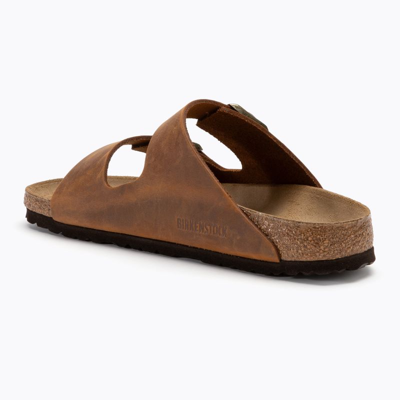 BIRKENSTOCK Arizona LEOI Narrow konyakszínű flip-flopok 3