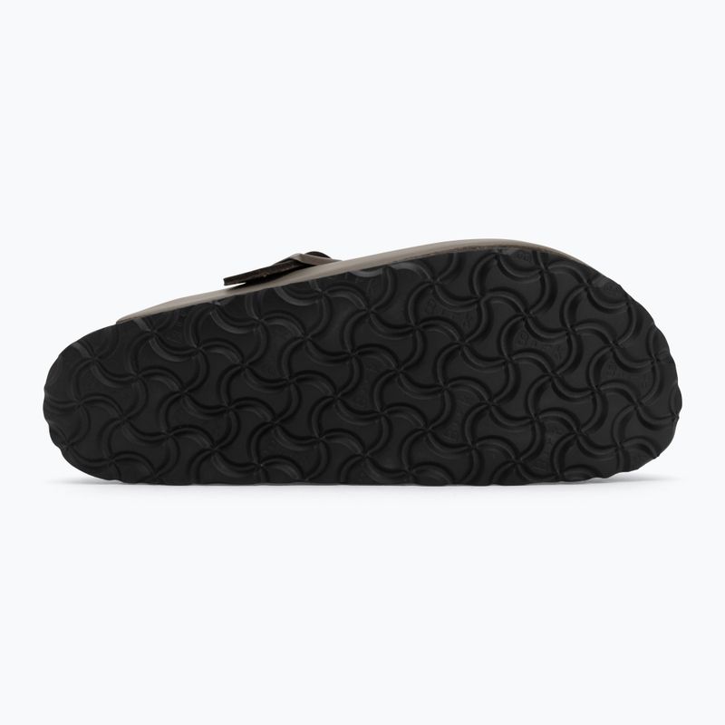 BIRKENSTOCK flip-flop Boston NL Narrow sima bőr beton szürke 4