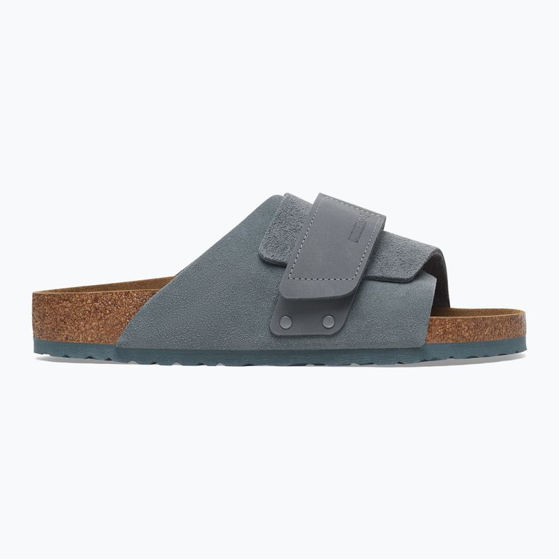 BIRKENSTOCK Kyoto LENB/LEVE keskeny flip-flop bazalt szürke