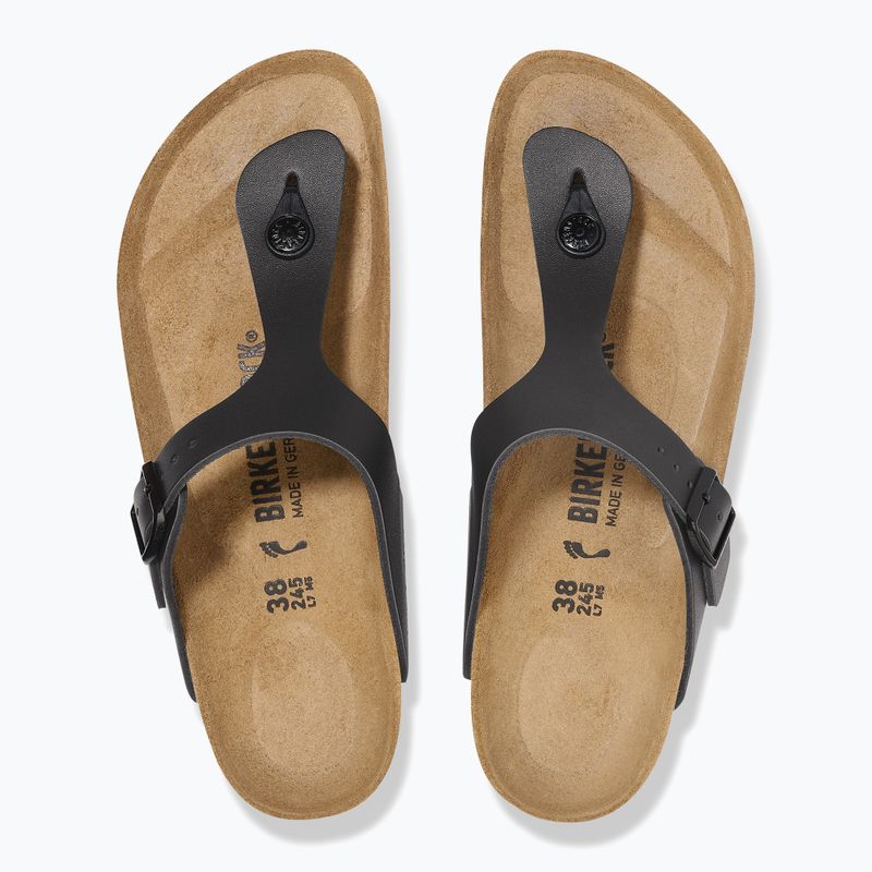 BIRKENSTOCK Gizeh NL Regular fekete flip flopok 3