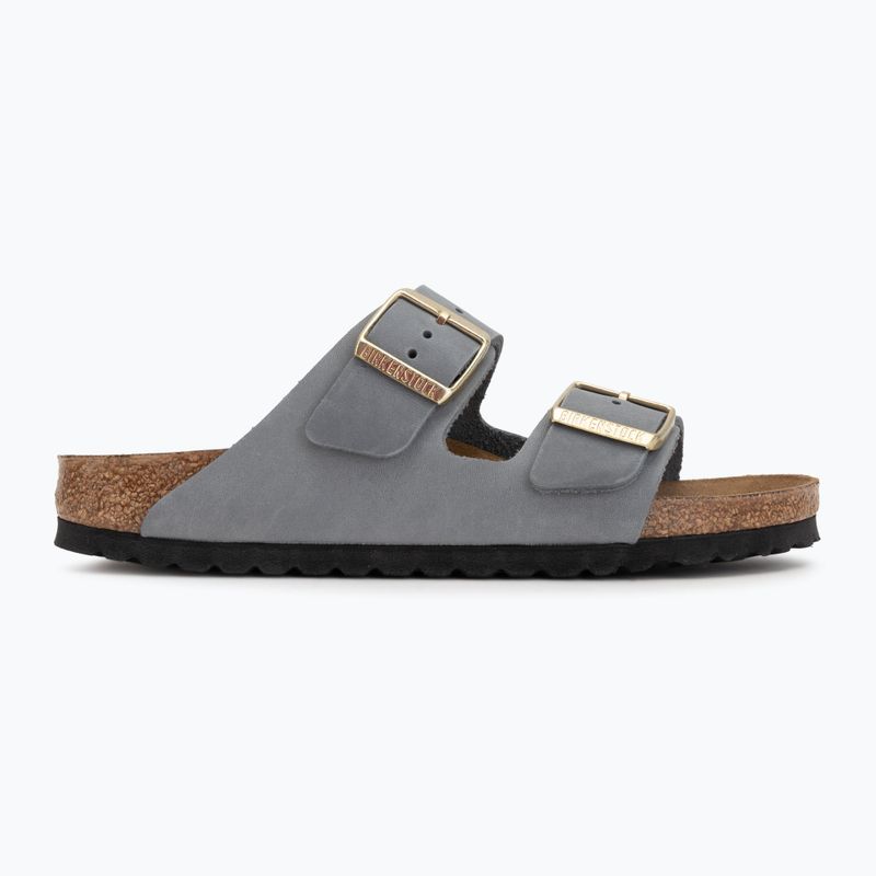 Női papucsok BIRKENSTOCK Arizona LEOI Narrow basalt gray 2