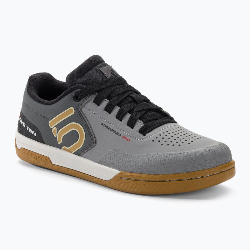 Férfi platform kerékpáros cipő adidas FIVE TEN Freerider Pro szürke három/bronz strata/mag fekete