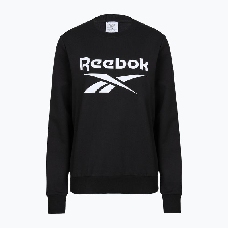 Női Reebok Identity Big Logo Fleece Crew fekete