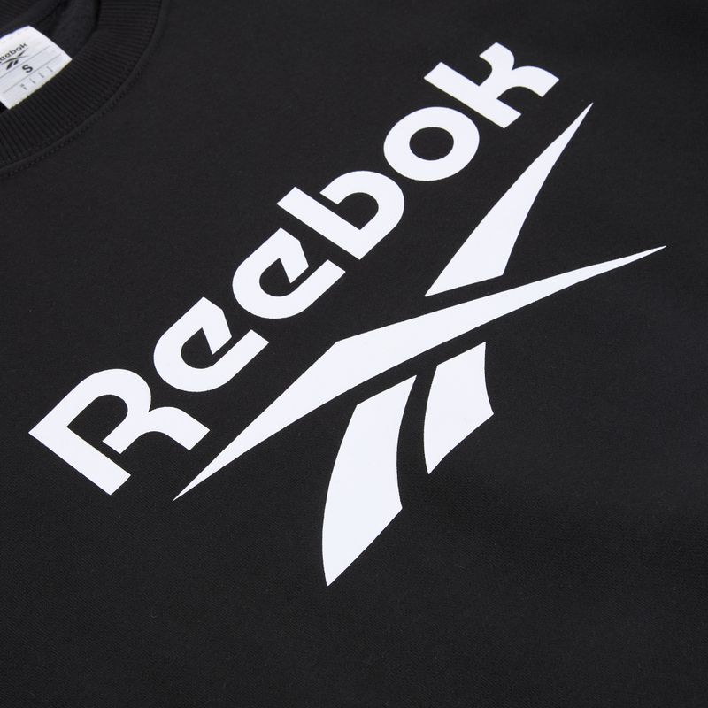 Női Reebok Identity Big Logo Fleece Crew fekete 3