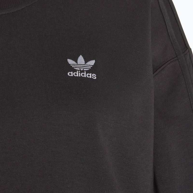 Női adidas Laced Crew pulóver fekete 3