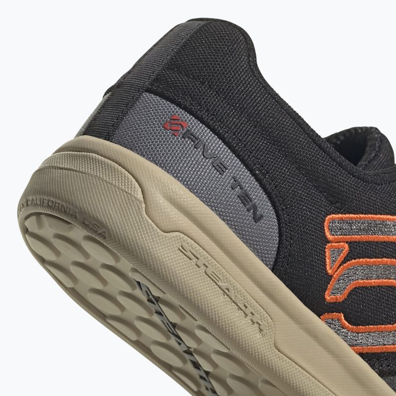 Női platform kerékpáros cipő adidas FIVE TEN Freerider Pro Canvas W szürke hat/szürke négy/impact narancs 13