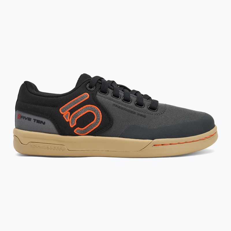 Női platform kerékpáros cipő adidas FIVE TEN Freerider Pro Canvas W szürke hat/szürke négy/impact narancs 2