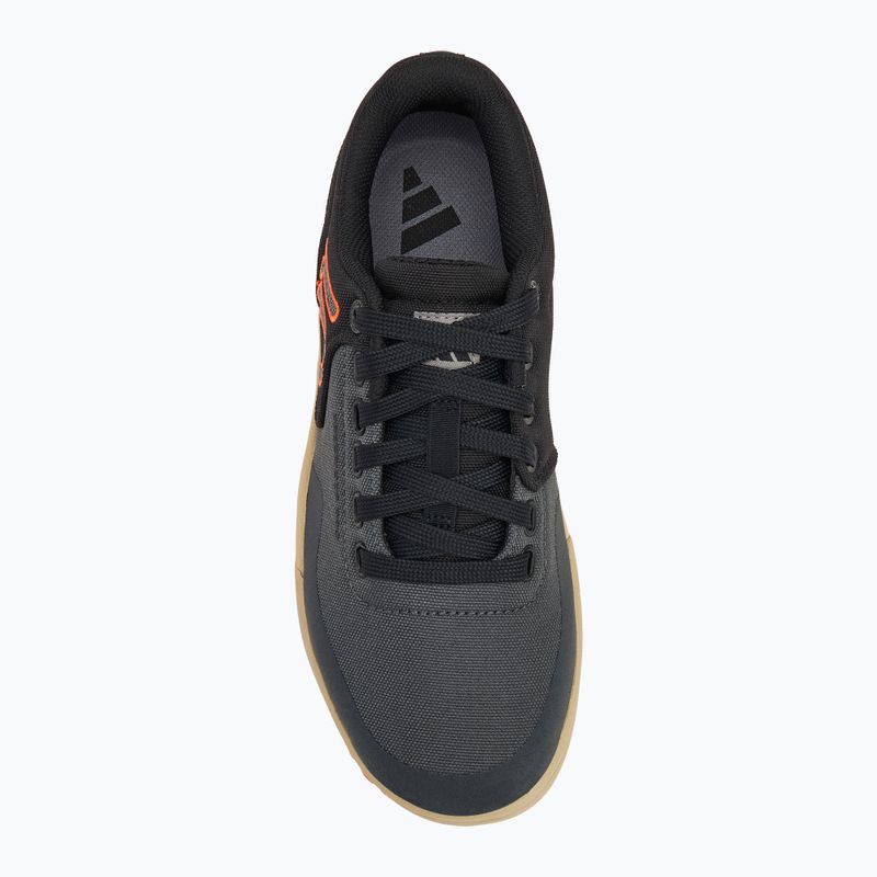 Női platform kerékpáros cipő adidas FIVE TEN Freerider Pro Canvas W szürke hat/szürke négy/impact narancs 5