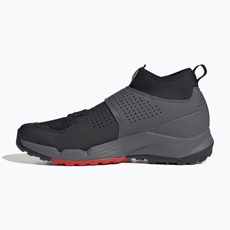 Kerékpáros cipő MTB férfi adidas FIVE TEN Trailcross Pro Clip-In grey five / core black / red 2