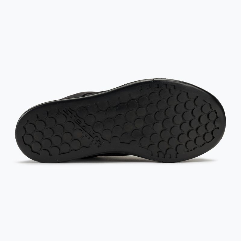 Férfi platform kerékpáros cipő adidas FIVE TEN Freerider Canvas core black/dgh solid grey/grey five 4