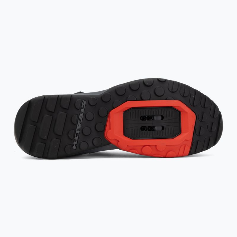 Férfi kerékpáros cipő MTB adidas FIVE TEN Trailcross Clip In core black/grey three/red 4