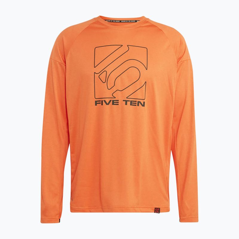 Kerékpáros póló adidas FIVE TEN Long Sleeve Jersey semi impact orange 7