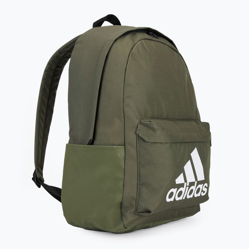Hátizsák adidas Classic Badge Of Sport 27,5 l olive strata/ white 2