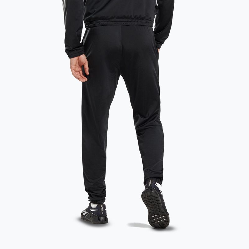 Férfi Reebok Identity Vector Knit éjszakai fekete nadrág 2
