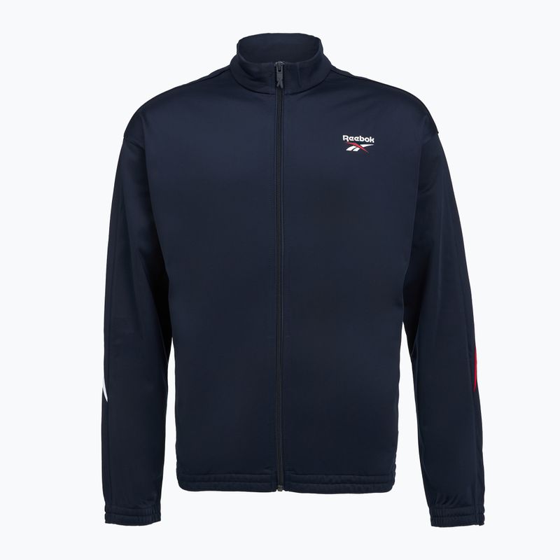Férfi Reebok Identity Vector Knit kötött pulcsi vecnav/vecred pulóver